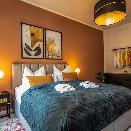 Maremar - Design Apartment - Luxus Boxspringbett - Zentral - Kueche - Arbeitsplatz - Highspeed Wlan Gera Eksteriør billede