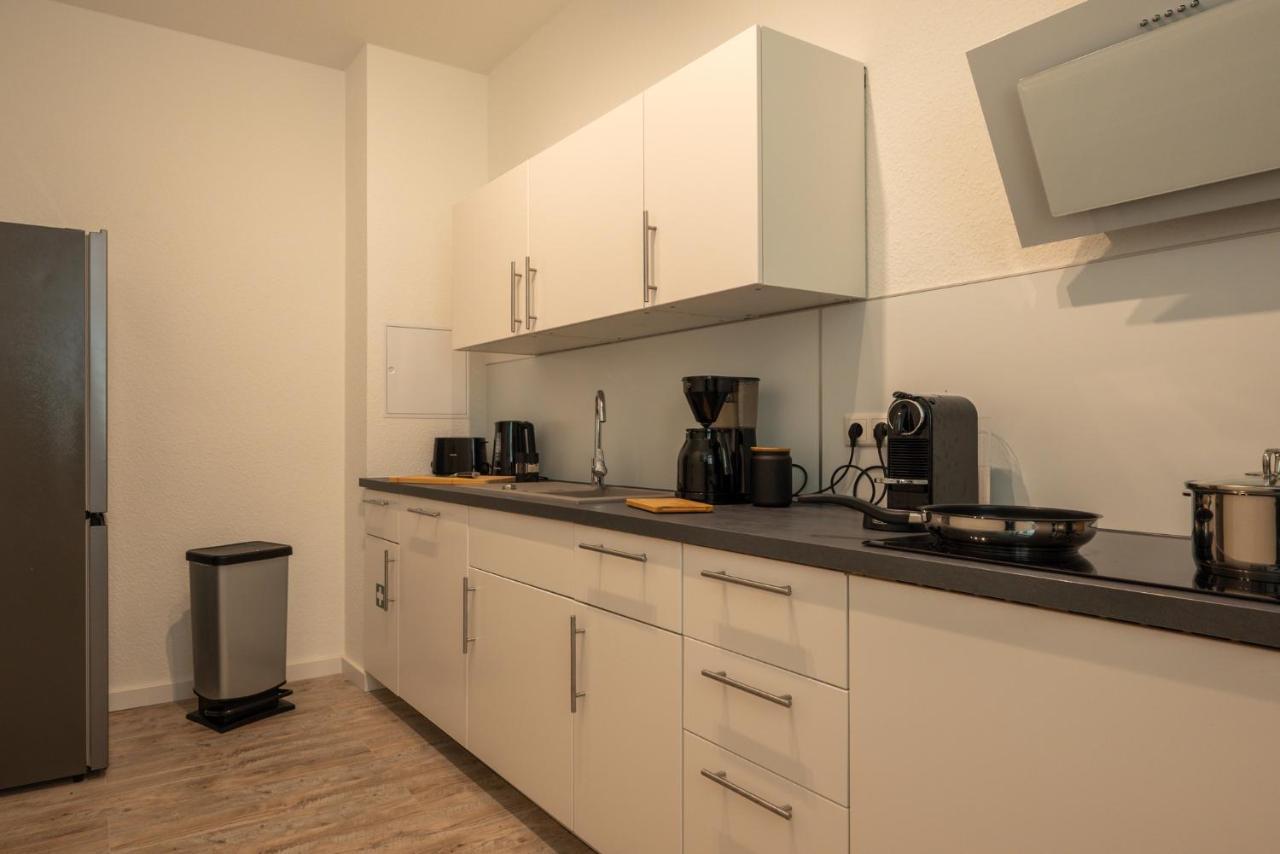 Maremar - Design Apartment - Luxus Boxspringbett - Zentral - Kueche - Arbeitsplatz - Highspeed Wlan Gera Eksteriør billede