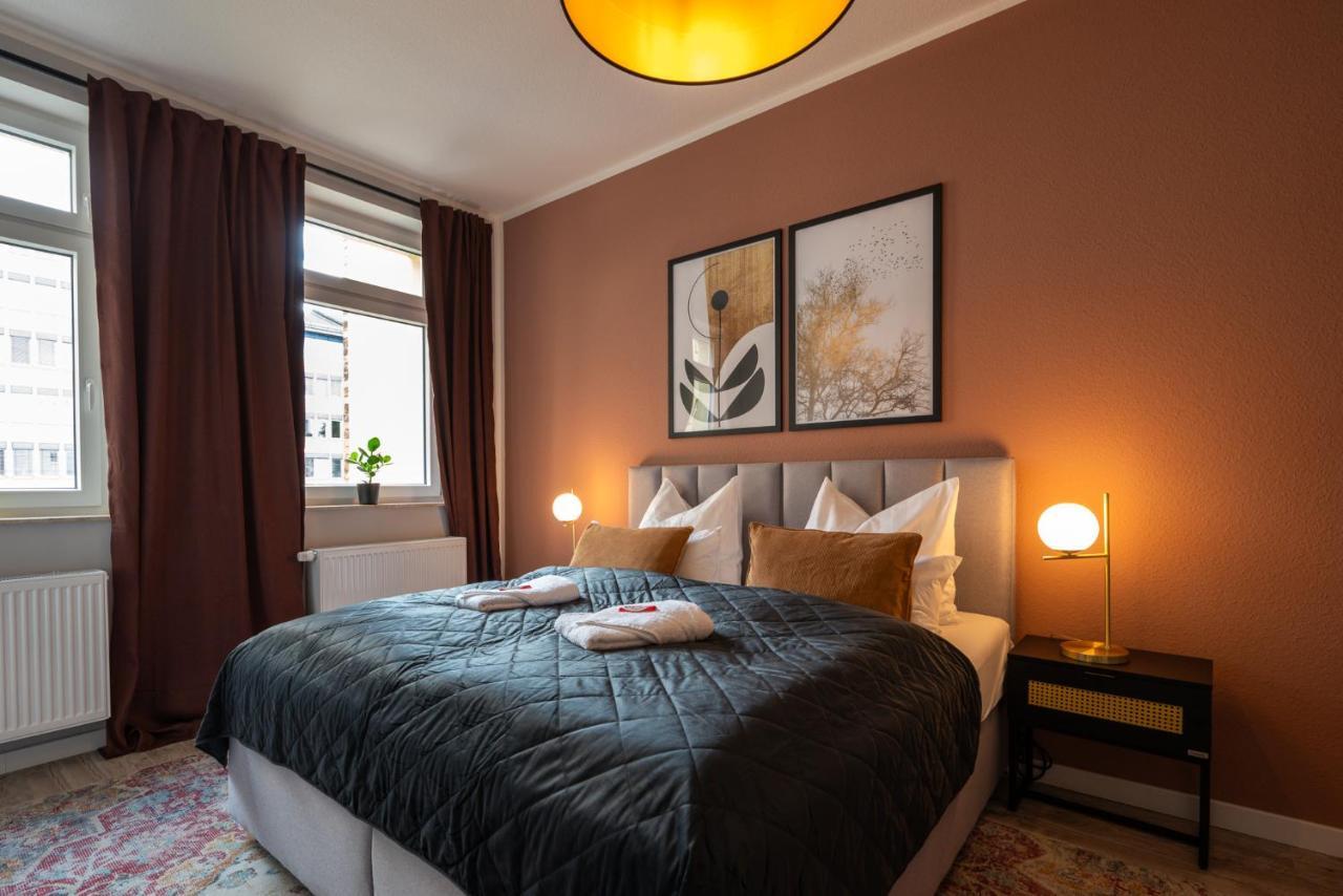 Maremar - Design Apartment - Luxus Boxspringbett - Zentral - Kueche - Arbeitsplatz - Highspeed Wlan Gera Eksteriør billede