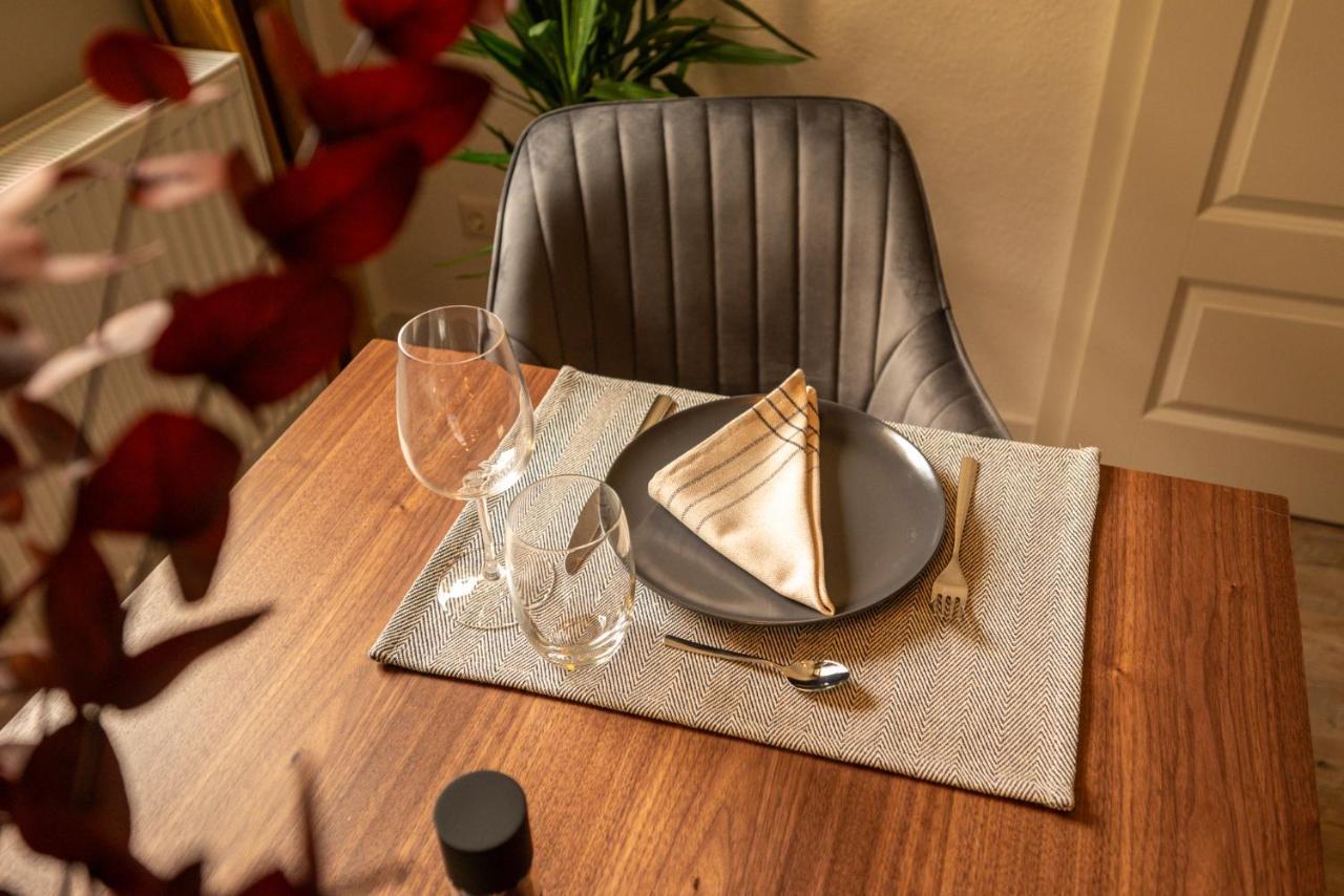 Maremar - Design Apartment - Luxus Boxspringbett - Zentral - Kueche - Arbeitsplatz - Highspeed Wlan Gera Eksteriør billede
