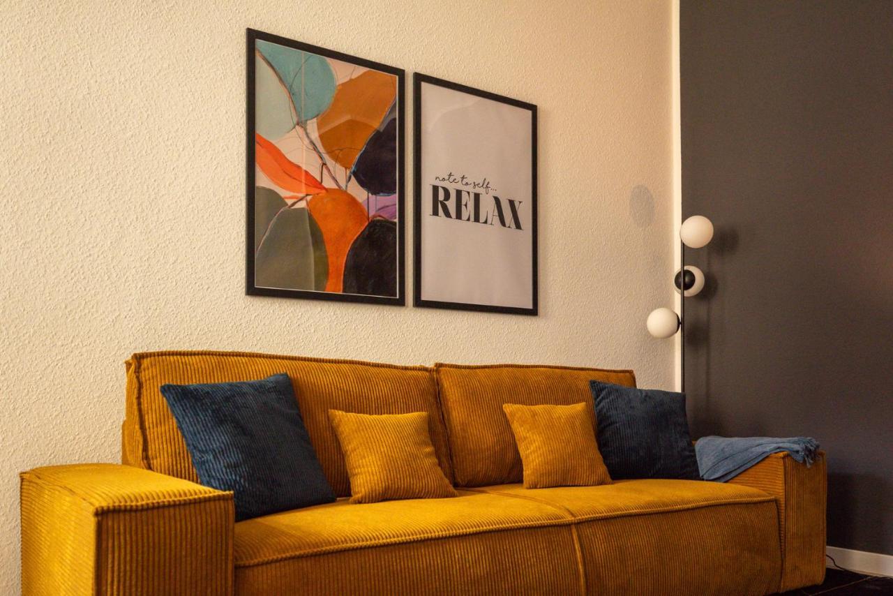 Maremar - Design Apartment - Luxus Boxspringbett - Zentral - Kueche - Arbeitsplatz - Highspeed Wlan Gera Eksteriør billede
